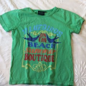 MINI BODEN Green Boutique Short Sleeve